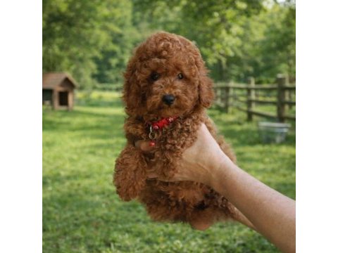 İnanılmaz güzellikte gerçek toy poodle yavrular