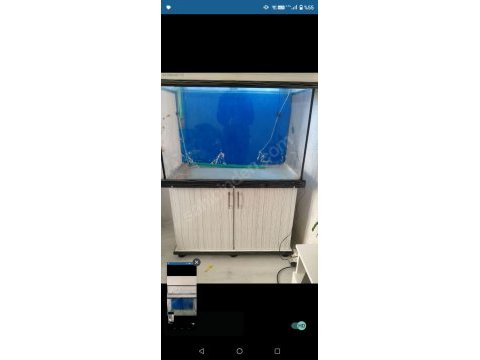 100*70*45 mobilyalı akvaryum