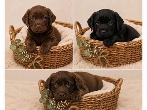Safkan labrador retriever yavrularımız