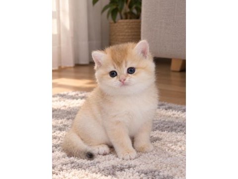 Safkan british longhair golden