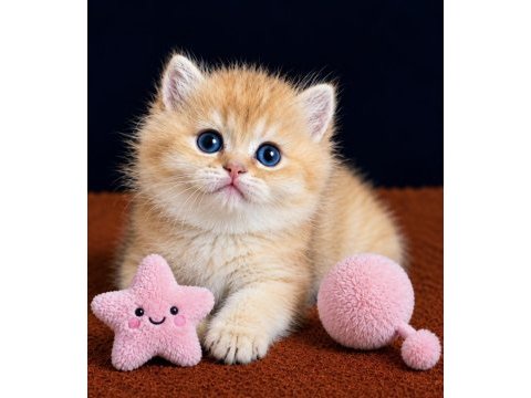 British shorthair ve longhair golden yavrular