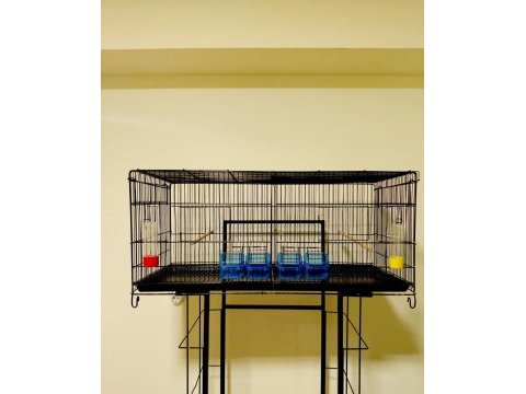 Salma kafes büyük boy 90×40×90 ebat herşeyi tam