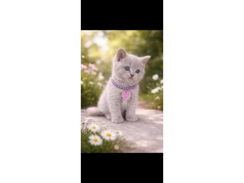 Top kafa lilac dişi british shorthair