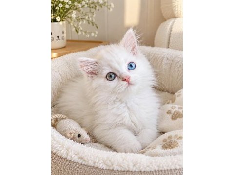 Odd eyes british longhair
