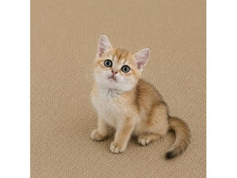 Mükemmel british shorthair golden blue ve bicolor yavrular