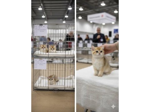 Safkan şecereli british shorthair bebeklerim