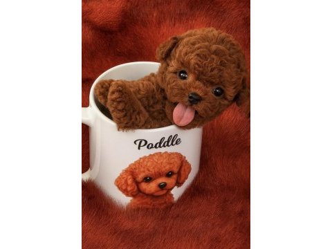 Toypoodle sevimli yavrular onaylı ruhsatlı çiftlik 