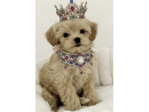 Maltipoo safkan