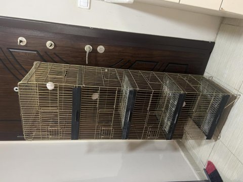 4 lü üretim kafesi ekstra 2 tane üretim kafesi