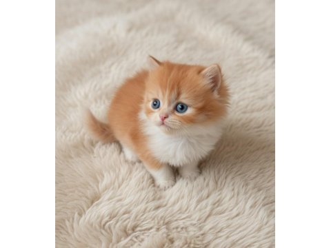 British longhair organik portakal yavrular