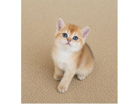 Show kalite british shorthair golden erkek yavru kedimiz