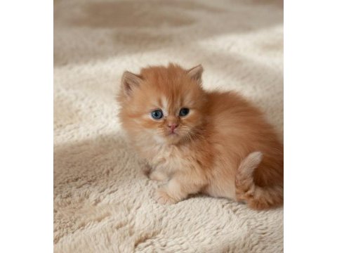 British longhair organik portakal yavrular