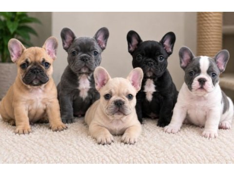 Sağlık ve ırk garantili french bulldog yavrularımız
