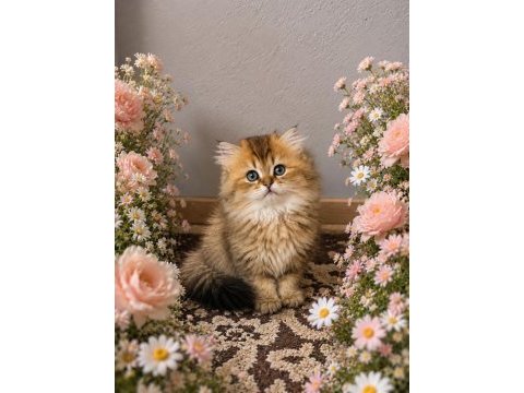 3 british longhair 1 shorthair
