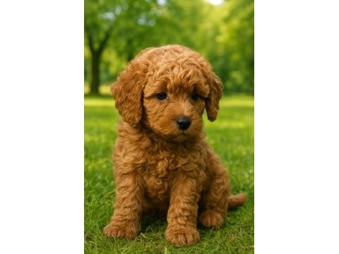 2 aylık poodle sahiplerini bekliyor