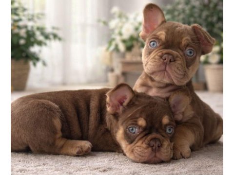 New shade rojo and tan erkek french bulldog