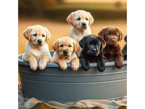 Türkiye'nin en özel labrador retriever yavruları 