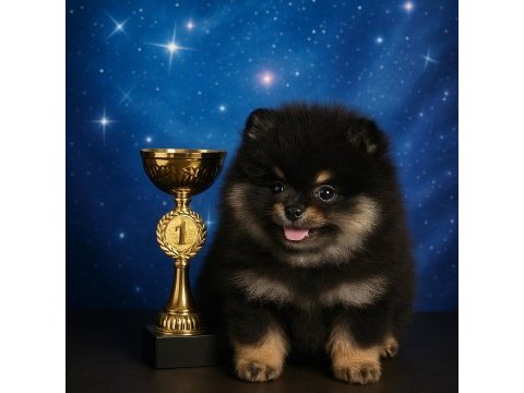 Pomeranian ayıcık black tan en uygun