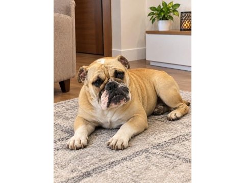 Görünüşüyle hayran bırakan ingiliz bulldog