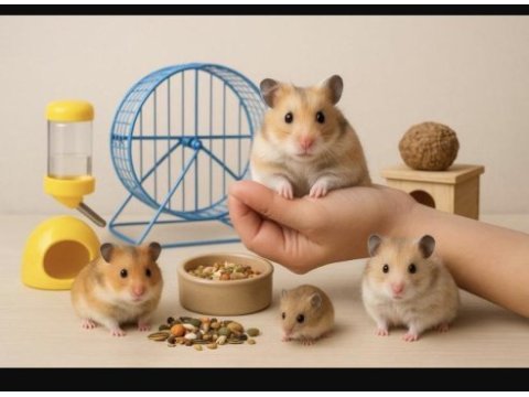 Petshop lara hamster çıkış noktası