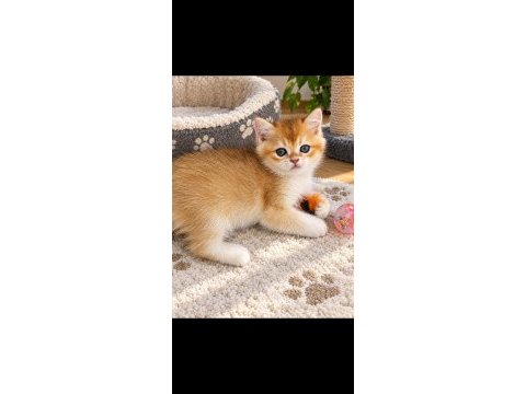Show kalite golden british yavrular