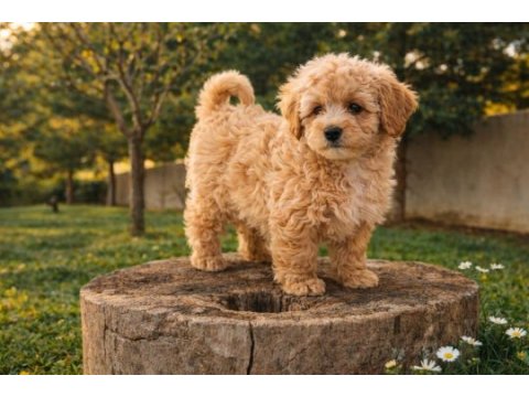 Müthiş rakamlara gerçek maltipoo yavrular