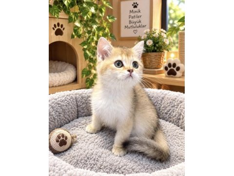 British shorthair golden