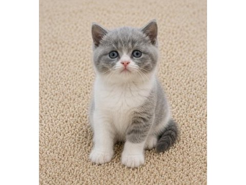 Muhteşem golden bicolor point british shorthair yavrular