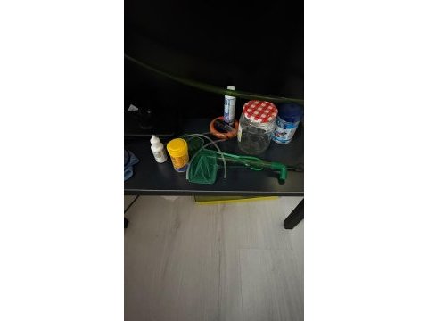 Satılık komple akvaryum