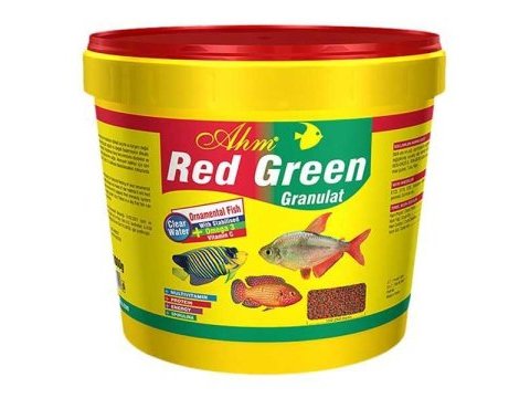 Ahm red green karışık granulat balık yemi