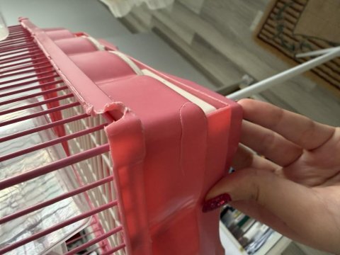 Ayaklı muhabbet kanarya forpus kafesi