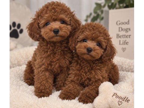 Anatomi harikasi poodle bebekler