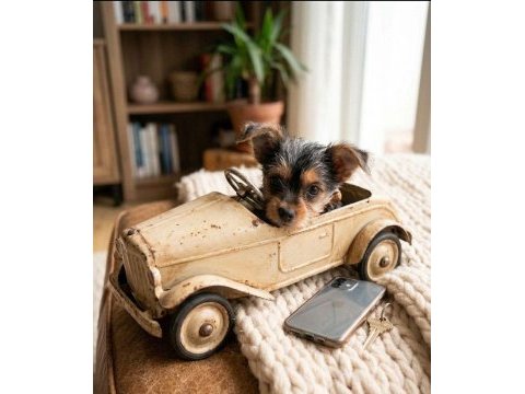 Yorkshire terrier yavru