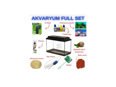 Akvaryum ekipmanlarımız