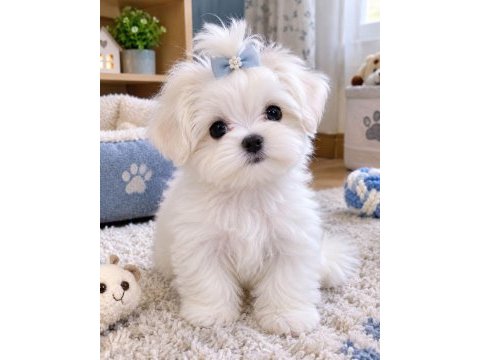 Maltese terrier a kalite sıfır no:yumurcaklarım