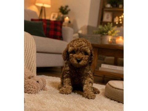 Evimizde doğan garantili poodle yavrularımız wc eğitimli