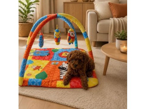 Üst kalitede eğitimli toy poodle miniğim
