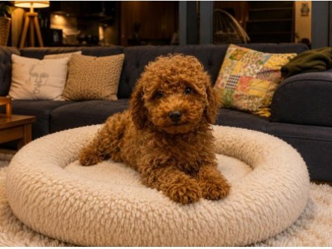 Toy poodle yavru erkek ve dişi yavrular ücretsiz teslimat