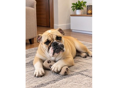 Görünüşüyle hayran bırakan ingiliz bulldog