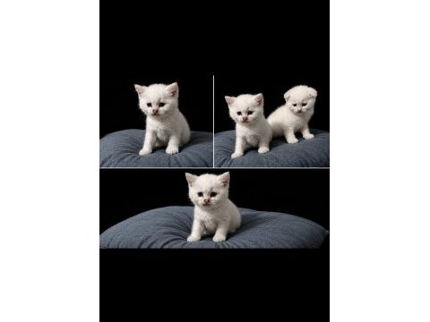 Scottish fold ve british longhair yavru