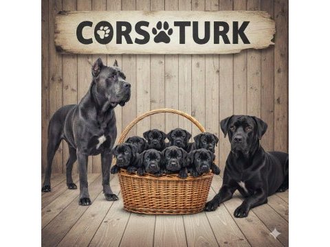 Corsotürk den garantili safkan cane corso yavrular