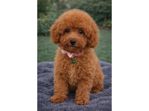 Zeka küpü sevgi dolu ve çok eğlenceli poodle