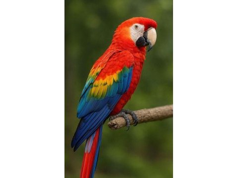 Özel renk ara macaw