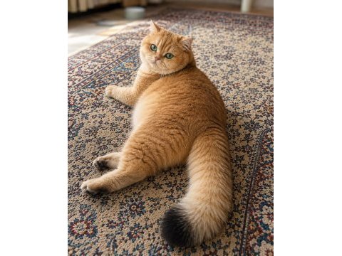 Neslinin en iyisi golden ny12 british shorthair yavrular