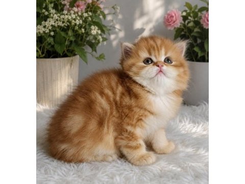British longhair erkek golden yavru