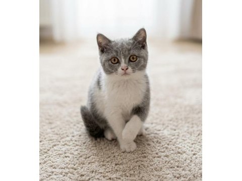 Muhteşem renk british shorthair bicolor dişi yavrular
