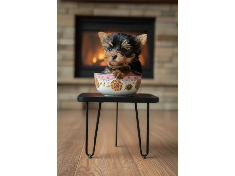 Şecereli teacup yorkshire terrier yavrularımız