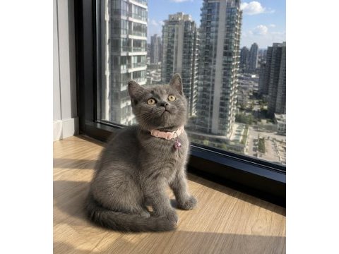 Safkan british shorthair bebekler