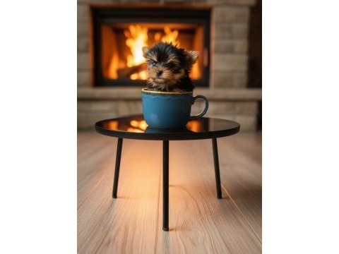 Şecereli teacup yorkshire terrier yavrularımız