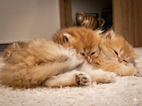 Show kalite full şecereli ny 12 british longhair